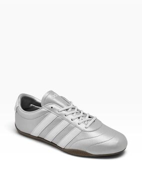 NWT Adidas Women's Grand Court Lo Silver White Gum Shoes JQ9688